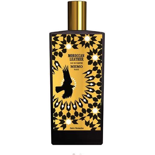 Memo Paris moroccan leather eau de parfum 75 ml - profumo unisex