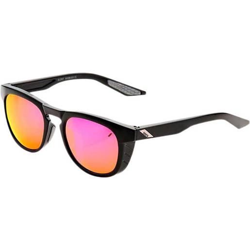 100percent osfa 6 mirror sunglasses nero purple multilayer mirror/cat3