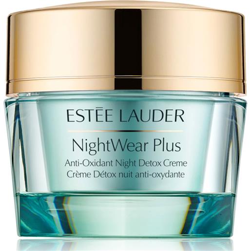 Estee lauder night. Wear night detox creme 50 ml trattamento detossificante notte