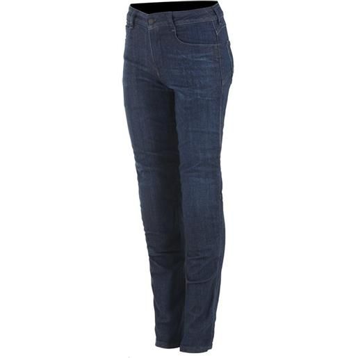 Alpinestars jeans donna daisy v2 - 7203 rinse plus blue