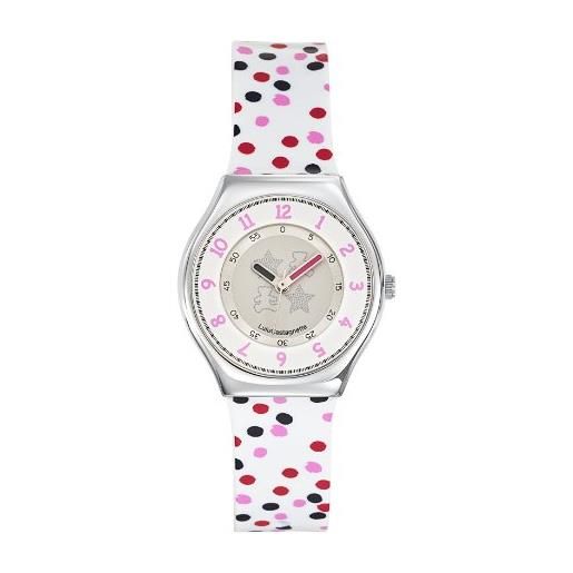 Lulu Castagnette 38708 - orologio da polso donna, plastica, colore: multicolore