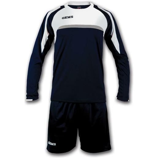 GEMS kit calcio vermont blu/bianco [0816901]