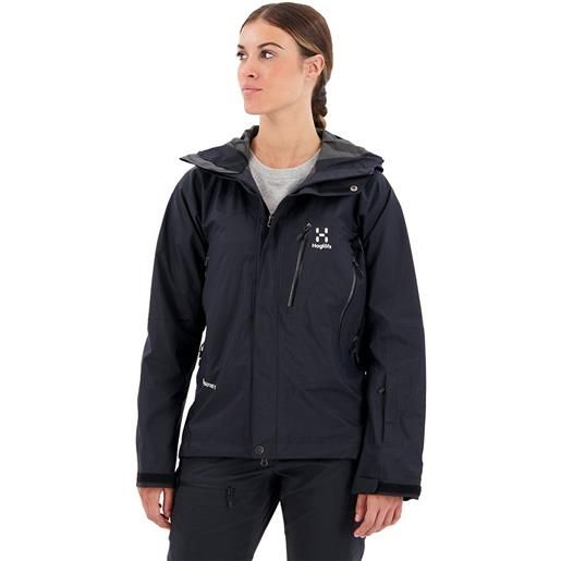 Haglofs astral goretex jacket nero xs donna