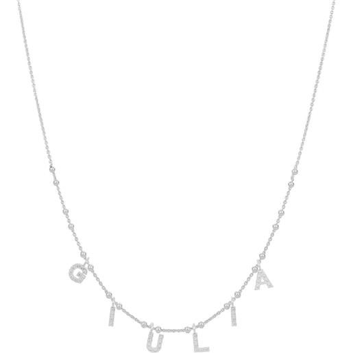 GioiaPura collana donna gioiello gioiapura nominum argento 925 nome giulia gyxcaz0016-1