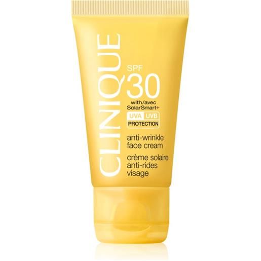 Clinique sun spf 30 sunscreen anti-wrinkle face cream 50 ml