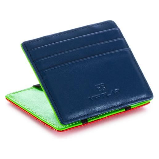 VIPFLAP portafoglio uomo vip flap | pop blu verde rosso