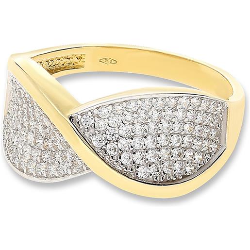 GioiaPura anello a fascia gioiapura oro 750 gioiello donna gp-s166430