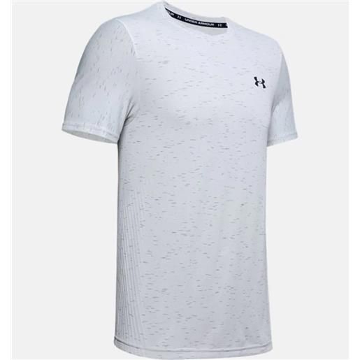 UNDER ARMOUR t-shirt under armour t-shirt seamless training bianco