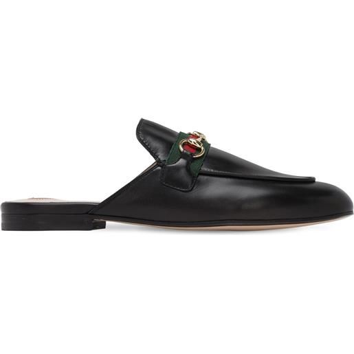 GUCCI sabot princetown in pelle 10mm