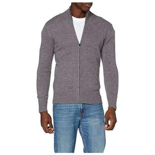 Schott NYC pllance3 maglione pullover, anthracite, medium uomo