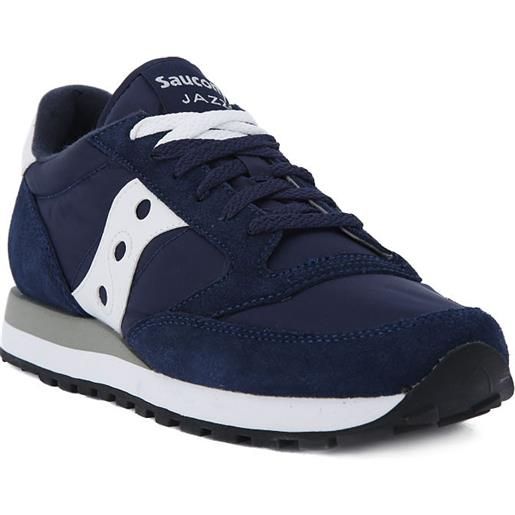 SAUCONY jazz navy white