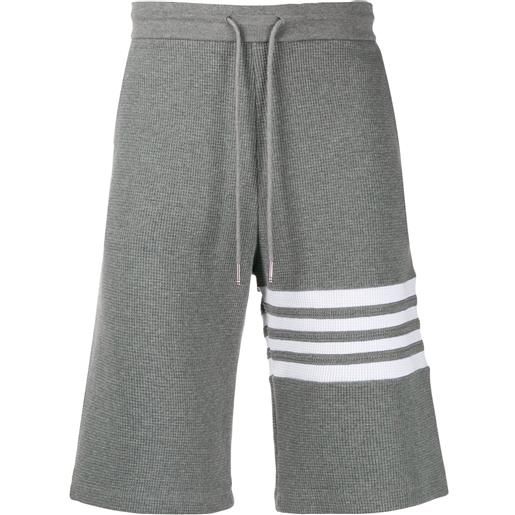 Thom Browne shorts sportivi - grigio