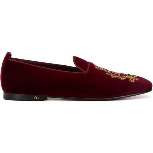 Dolce & Gabbana slippers vaticano - rosso
