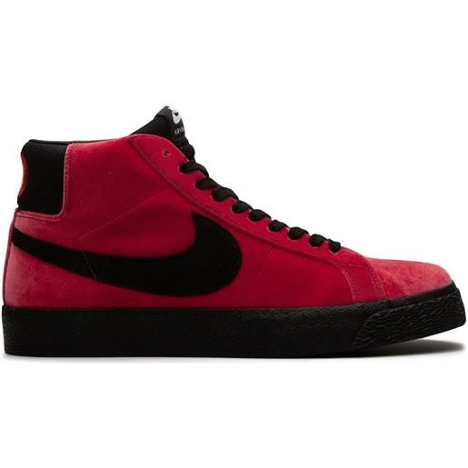 Nike sneakers sb zoom blazer mid - rosso