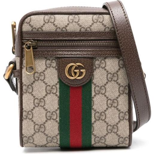 Gucci borsa a spalla ophidia - toni neutri