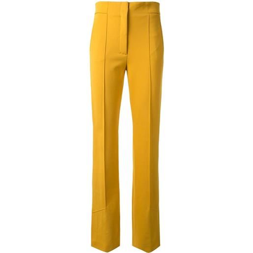 Dorothee Schumacher pantaloni con spacchi laterali - giallo