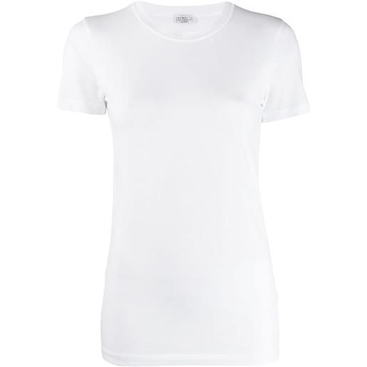Brunello Cucinelli t-shirt classica - bianco