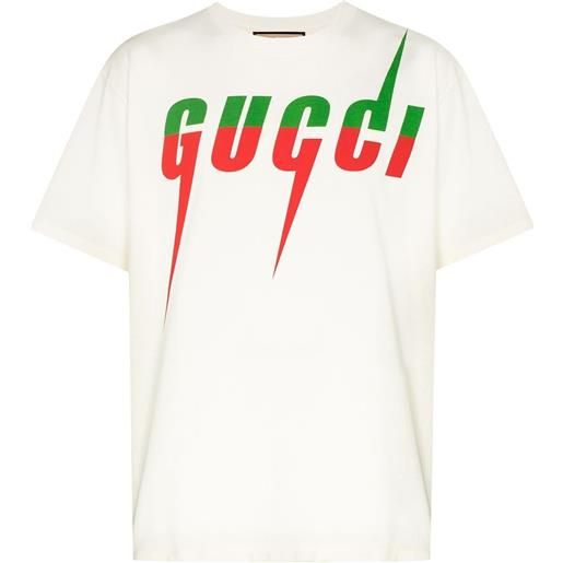 Gucci t-shirt Gucci blade con stampa - bianco