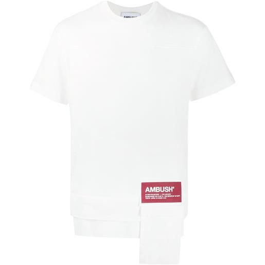 AMBUSH t-shirt con applicazione - bianco