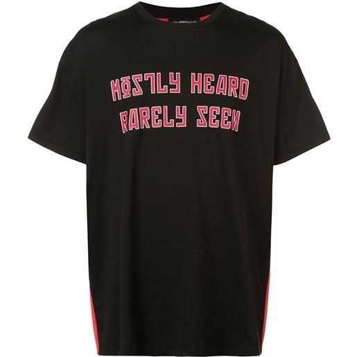 Mostly Heard Rarely Seen t-shirt all star - nero