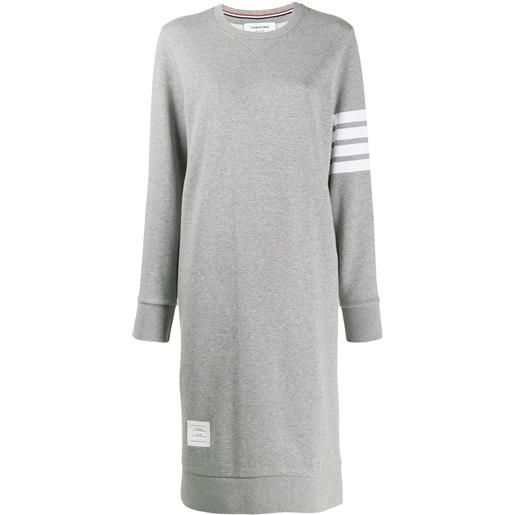 Thom Browne abito modello felpa - grigio