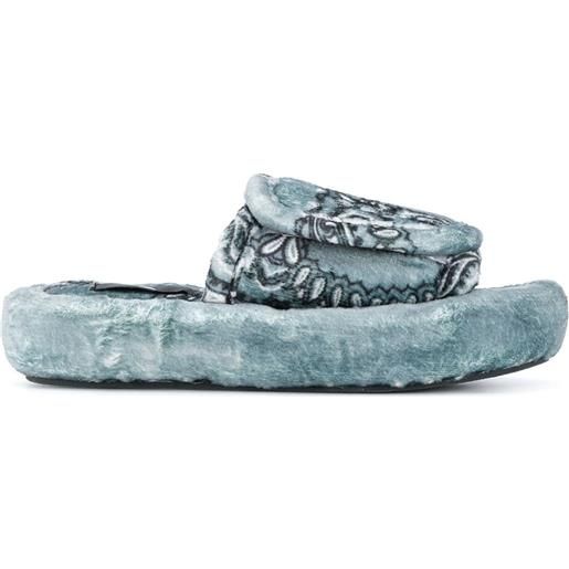 DUOltd slippers terry duo volume - grigio