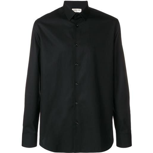 Saint Laurent camicia slim - nero