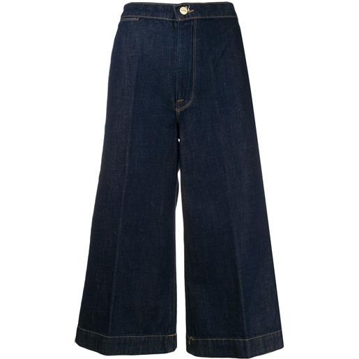 FRAME jeans crop le culotte - blu