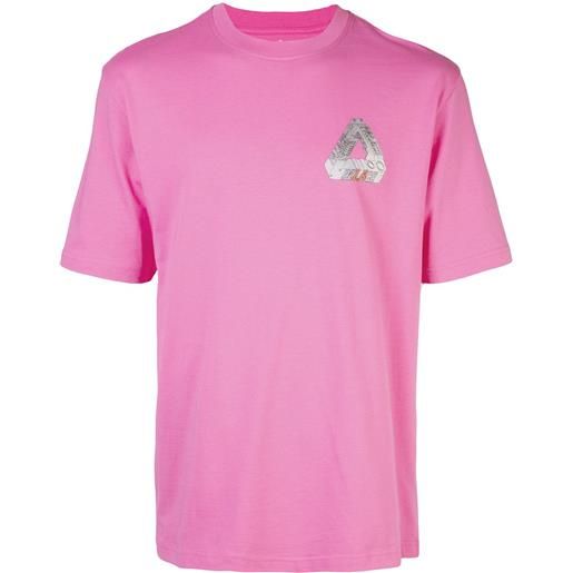 Palace t-shirt con stampa - rosa