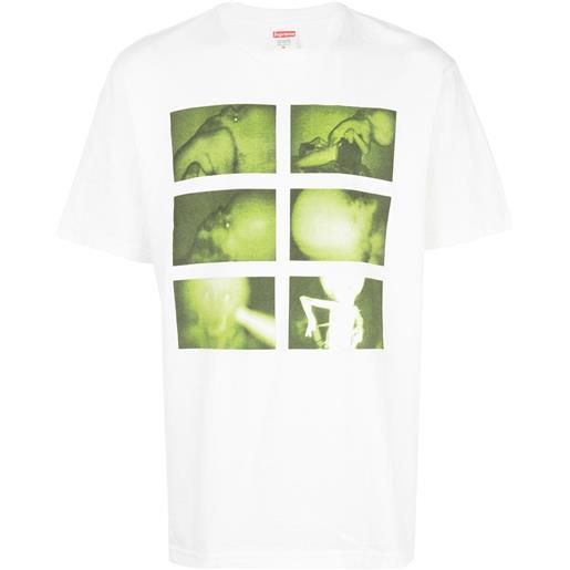 Supreme t-shirt chris cunningham chihuahua hoo fw18 - bianco
