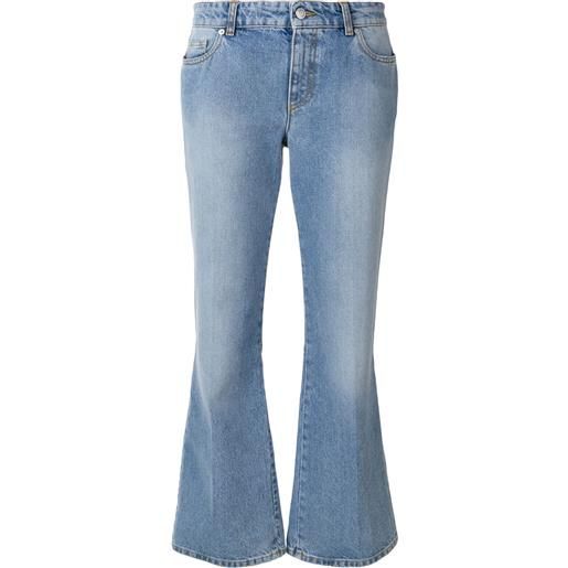Alexander McQueen jeans svasati - blu