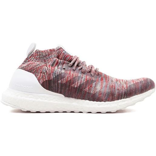 adidas sneakers ultra boost mid kith - rosso