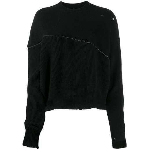 UNRAVEL PROJECT maglione oversize - nero
