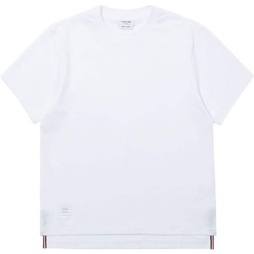 Thom Browne t-shirt taglio comodo - bianco