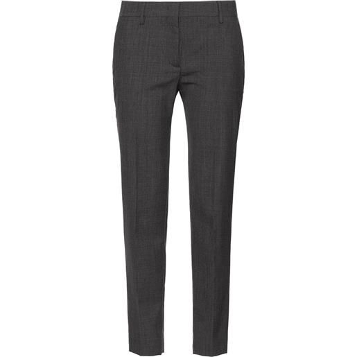 Prada pantaloni sartoriali crop - grigio