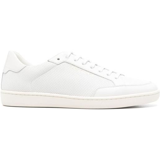Saint Laurent sneakers andy traforate - bianco