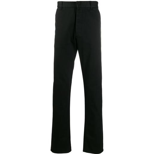 Prada pantaloni sartoriali taglio straight - nero