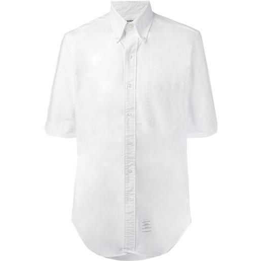 Thom Browne short-sleeve shirt - bianco