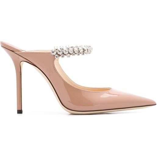 Jimmy Choo mules con decorazione - rosa