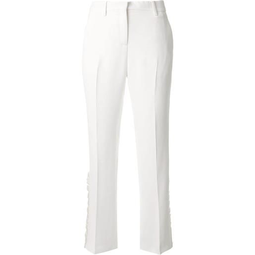 Nº21 pantaloni crop - bianco