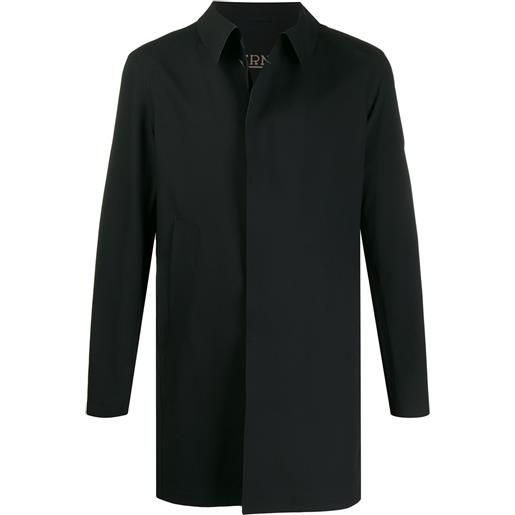 Herno cappotto monopetto - nero