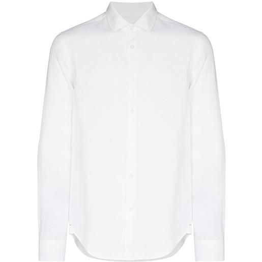 Orlebar Brown camicia giles - bianco