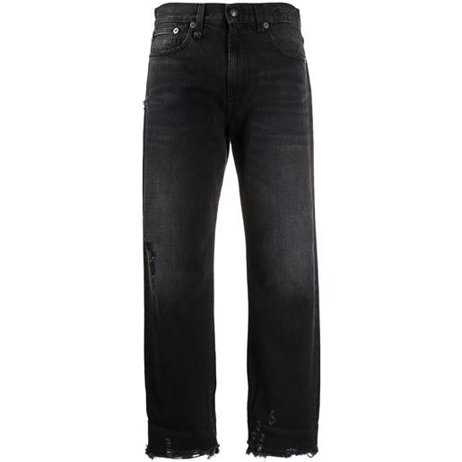 R13 jeans crop - nero