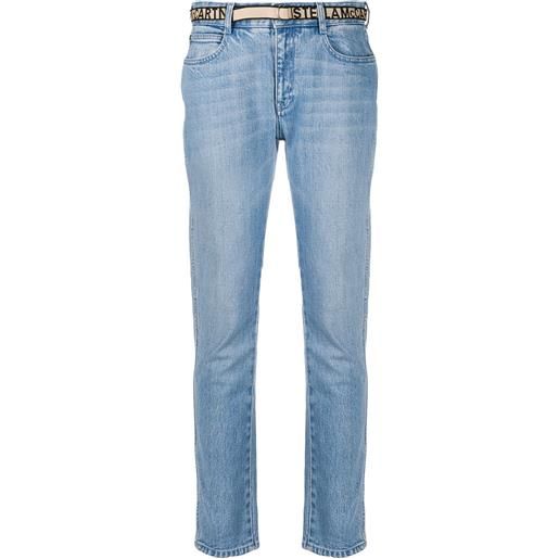 Stella McCartney jeans slim boyfriend - blu