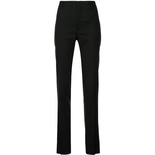 Saint Laurent pantaloni in gabardine - nero
