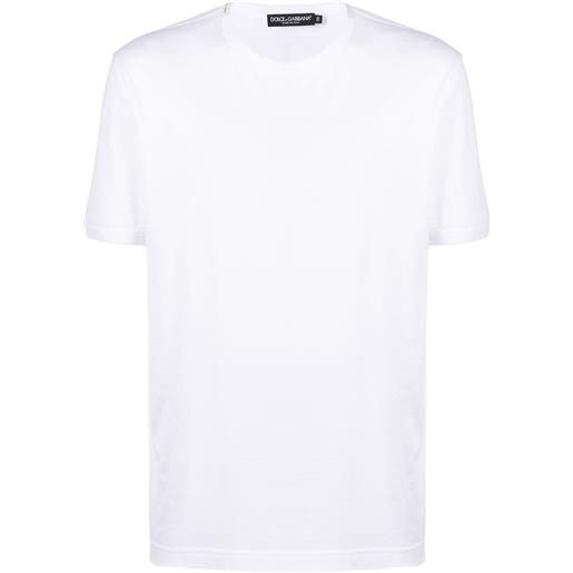 Dolce & Gabbana t-shirt a girocollo - bianco