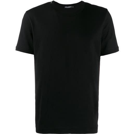 Dolce & Gabbana t-shirt a girocollo - nero