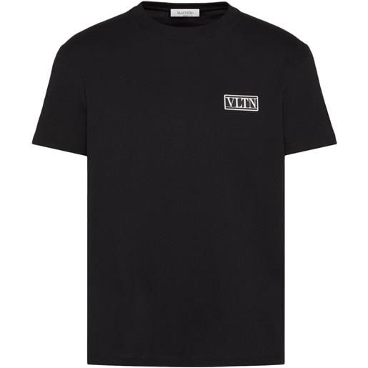 Valentino Garavani t-shirt vltn con applicazione - nero