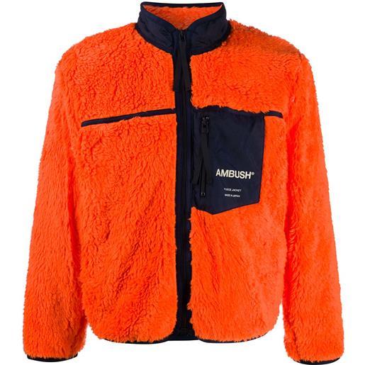 AMBUSH giacca con stampa - arancione