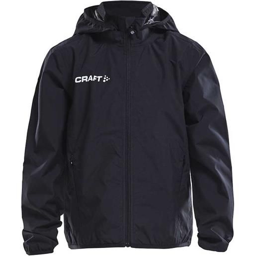 Craft logo jacket nero 122-128 cm ragazzo